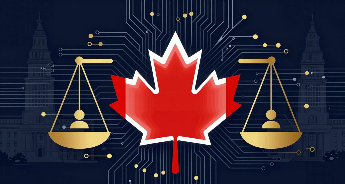 A compliance dashboard mapping EU AI Act risk tiers to PIPEDA and AIDA obligations — illustrating cross-border AI governance for Canadian enterprises